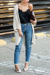 How to Wear High-Waisted Jeans, Fashionably via @PureWow