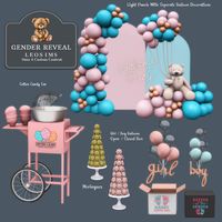 Sims 4 - Sims 4 Custom Content - sims4cc - sims4 - ts4 - s4cc - ts4cc - thesims4 - sims 4 cc - baby - party - gender reveal - sims 4 babies - cotton candy - balloons - meringues