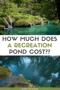 HOW MUCH DOES A RECREATION POND COST? Swim in a natural pool. A very frequent question is "How much does this cost?" Today we are looking at recreation ponds, swimming ponds, natural pools and talking about how much they cost. Plus, we'll take a look at what it's like to live in and care for one of these recreational ponds with Alan Decker of Decker's Pondscapes in Pattersonville, NY. This type of ponds attract the attention of anyone because they are of great beauty and totally...