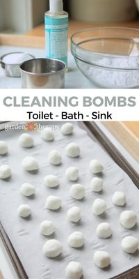 Cleaning bombs are one of the best-kept secrets out there! Instead of scrubbing your toilets, drains, and garbage disposals, why not let a magic combination of ingredients do it for you? Here’s how cleaning and toilet bombs work, and how to make them at home. #cleaningbombs #naturalcleaning #greencleaning #cleaning #greenliving #gardentherapy