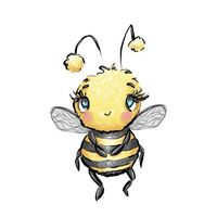 (1) Honey Bee Die Cut Stickers | The Planner's World