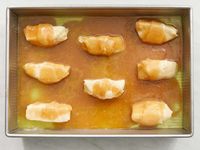 These crescent roll apple dumplings are made with fresh apples and refrigerated dough, baked with butter, cinnamon sugar, and soda for a fall treat.