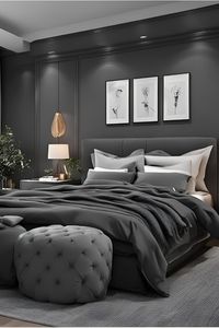 Transform your home into a stylish oasis with these dark grey bedroom ideas. Experience the ultimate in relaxation and refinement.