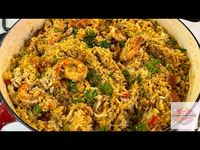 Seafood Rice | Lump Crab Rice With Shrimp And Bacon | This Seafood Rice Recipe is So Delicious! - YouTube