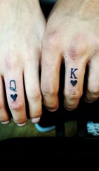 48 Sweet Wedding Ring Tattoos