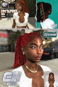 Locs for the Sims 4 - EH Sims #sims4cc #sims4hair