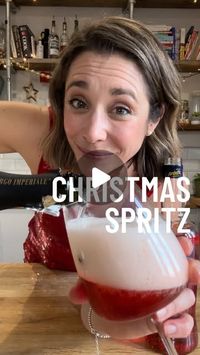 Michela (presenter/mum/chef) easy home cooked recipes on Instagram: "Christmas Aperol Spritz! One word - yes yes yes!!! 

Details below but you must SHARE this with any other Aperol lovers! TAG THEM in the comments below or share my reel on your stories by tapping the PAPER PLANE icon.

Pre-prepare your festive ice cubes (I got my ice cube tray from @lakelanduk as they are silicone so easy release and large). Just make sure the cubes fit in your glass!

You can experiment with the flavours but I included a wedge of orange, cinnamon sticks, some fresh thyme (but rosemary is delicious too) and fresh cranberries and then top up with cranberry juice.

Once frozen, place a cube in a glass, top with 2oz of Aperol Spritz and 4oz Prosecco.  Often you put soda water in an Aperol Spritz but I prefer