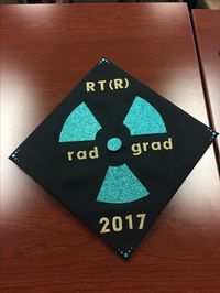 Radiology graduation cap - Rad Tech