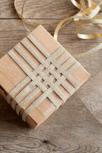 szövés hatású - DIY gift wrap from the Sweetest Occasion