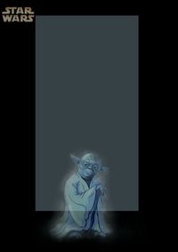 Yoda [as a ghost] (Drawing by NightWing1975 @deviantART) #StarWars