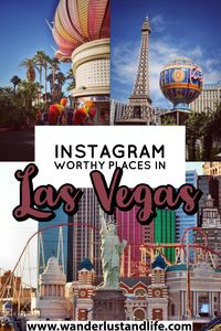 Looking for the best places for Instagram photos in Las Vegas? In this post we go through the top Instagram spots Las Vegas has to offer, from the hotels of the Strip to the street art in downtown Vegas. These are the best places to take pictures in Las Vegas.#wanderlustandlife #lasvegas #usa