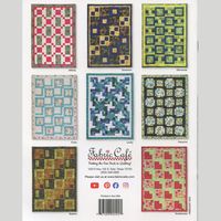 Make It Easy with 3-Yard Quilts features eight patterns for easy-to-make quilts that you can sew quickly. The book, by Donna Robertson, includes patterns with full instructions for lap, twin, and queen/king-size quilts.24 pages | Fabric Cafe Make It Easy with 3-Yard Quilts Book