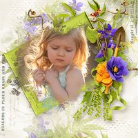 Colorful garden - collection with quick pages & FWP