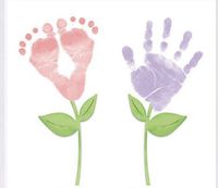 80 Kids Hand & Foot Print Craft Ideas – Mama in Grace