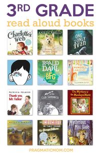 Top 3rd Grade Read Aloud Books - Pragmatic Mom