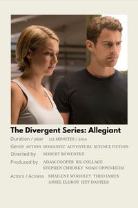 The Divergent Series: Allegiant minimalist poster @Eos1rry