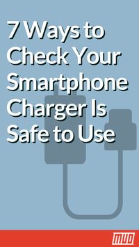 7 Ways to Check Your Smartphone Charger Is Safe to Use ---   Fake chargers can be dangerous; life-threatening, even. These fraudulent units can give you electric shocks or start fires. So what can you do to cut down on this risk?  #TechnologyExplained #Safety #Charger #Smartphone