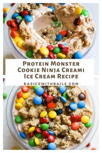 Experience the delight of Monster Cookie Ninja Creami, a perfect blend of cookie favorites turned into creamy, homemade ice cream. It’s a guilt-free way to indulge in the flavors you love, made easy and healthy.