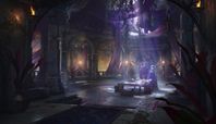 sindel's quarters mk1 concept art