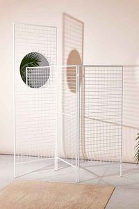 Layered Lines Screen Room Divider