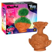 EVERYTHING YOU NEED IN ONE: Includes a unique pottery planter, convenient plastic drip tray and chia seed packets for 3 plantings. FULL GROWTH 1-2 WEEKS: In just a few short weeks your chia pet will achieve maximum growth and enjoy a luscious green coat. Each Chia Pet contains a simple 6 step care instruction on how to