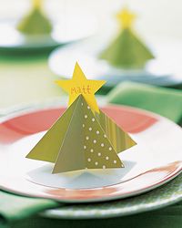 A Creative Project: Christmas table Decorations: DIY