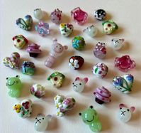 beads, charms