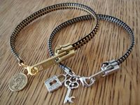 zipper bracelet