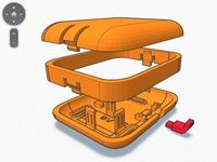 Box designed for any arduino Uno compatible project. It allows shields.