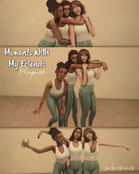 Moment With My Friends POSEPACK | Patreon