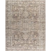 Becki Owens x Livabliss Marlene Vintage Dark Brown Area Rug & Reviews | Wayfair