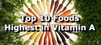 Top 10 Foods Highest in Vitamin A