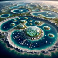 #biodomes #spacecolonization #scifi #scifiart #sciencefiction #alienplanet #alienworld #alien #aliens #alienlandscape #alienlandscapes #spacecolony #spacecolonization #craterplanet #waterplanet #biodome #colony #colonies #extraterrestrial #extraterrestrials #et