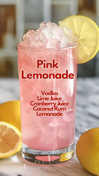 Crafting the perfect Pink Lemonade Cocktail, inspired by Taylor Swift’s favorite, is something special. It’s a blend that hits all the right notes with its sweet, tangy vibe, thanks to the vodka, lime juice, and cranberry juices mixed with a splash of Malibu coconut rum and topped with lemonade. #pinklemonade #lemonade