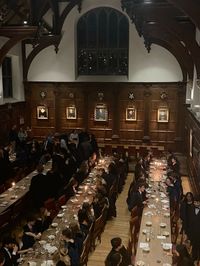 Formal at Gonville & Caius college, Cambridge 🍷🕯️  Cambridge University / Cambridge / university / uni / dark academia / aesthetic / harry potter / hogwarts / Oxbridge / formal dinner / the Secret History / Dead Poets society / academia / student / university aesthetic / study aesthetic / old money / heritage / black tie