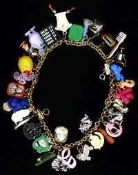 Vintage Childhood Gumball and Cracker Jack Charm Bracelet | Flickr - Photo Sharing!