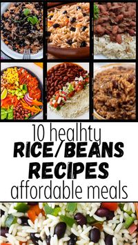 Dinner Ideas, Dinner Recipes, Easy Dinner Recipes, Healthy Dinner Recipes, Breakfast Ideas, Healthy Recipes, Lunch Ideas, Food Recipes, Healthy Lunch Ideas, Beans and Rice Recipes, Rice and Beans, Red Beans and Rice, Black Beans and Rice, Beans, Refried Beans, Beans, Baked Beans Recipe, Black Beans, Charro Beans, Pinto Beans