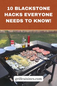 Check out our tips and tricks essential for every Blackstone griddle owner! All the hacks you need for a seamless and convenient cooking! #blackstonehacks #blackstonetips #griddlecooking #blackstonecooking