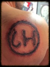 Cattle brand tattoo!