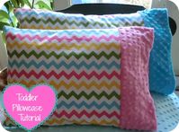 Minky Toddler Pillowcase Tutorial - Coral + Co.