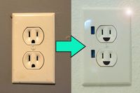 how to upgrade a wall outlet to USB functionality