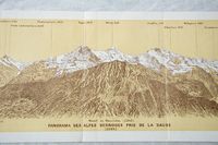 1939 Bernese Alps Switzerland Antique Panorama - Etsy