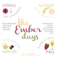 Rogation and Ember Days and Vigils: in case you were starting to think you had this liturgical living thing down - Catholic All Year