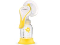 Medela Manual breast pump with Flex Shields Harmony Single Hand for More Comfort and Expressing More Milk