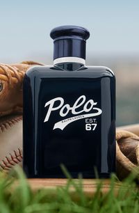 What it is: A bold and bright men's fragrance for the man who dares to dream. Fragrance story: When greatness calls, answer with the spirit of determination. Ralph Lauren Polo 67 Eau de Toilette is sensually drenched in radiance and warmth. The long-lasting fragrance opens with invigorating Calabrian bergamot and pineapple accord. In the heart, a solar warmth and addition is contrasted by aromatic notes of geranium and clary sage. Whispers of earthy vetiver and the woody facets of patchouli enve