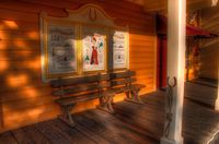 Frontierland Bench - Disneyland