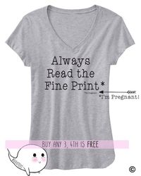 Styles shown in the second photo in the listing. This is not a maternity style shirt. >> SALE! Buy 3, 4th is FREE! << Use COUPON CODE: BOOOTEE when you buy 3 shirts to get the 4th FREE! (Add 4 shirts to your cart and apply code!) Check our shop announcement for more codes :) ABOUT OUR TEES