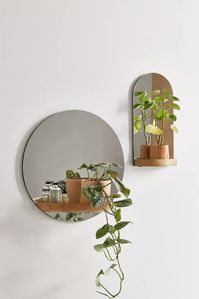 Carley Mirror Wall Shelf | Urban Outfitters