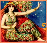 "Belly-dancer" by Wladyslaw Theodor Benda, 1926