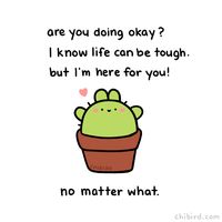 This bunny cactus is a big supporter of you! It... - chibird